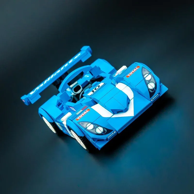 MOC-237689 جديد B98 الكلاسيكية الرياضية سباق السيارات بنة نموذج، 166 أجزاء، الأولاد الأطفال عيد ميلاد بناء الالعاب العملاقة هدية