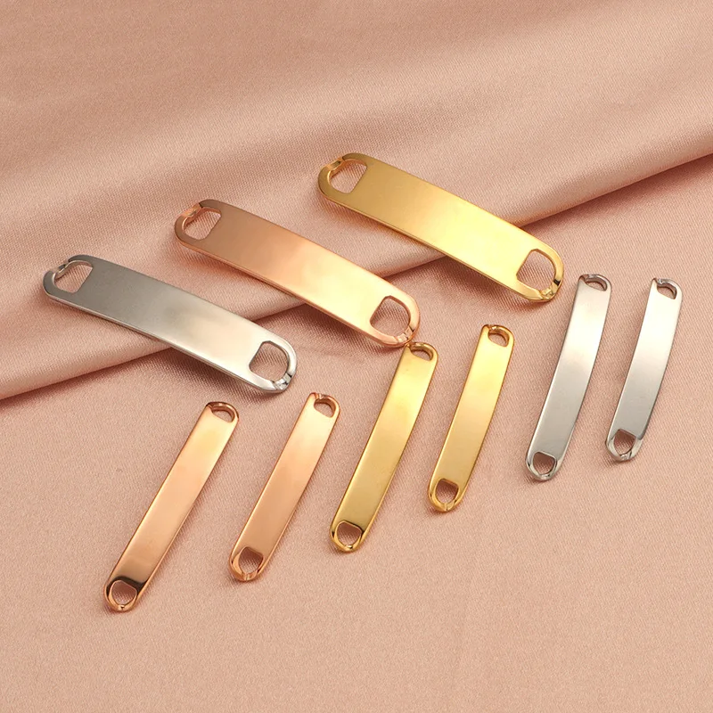 

10PCS Stainless Steel Mirror Polishing Connector Diy Bracelet Necklace Jewelry Finding Fashion Jewelry Accessories Free Shipping