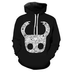 New Hollow Knight 3D Prined Hoodie Boys Girls Fashion New Popular Personality Anime Kids Harajuku Loose Hooded Sweatshirts