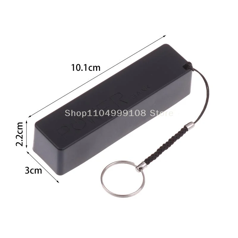 Compact USB Mobile Charger Box; DIY Battery Case Kit for 18650; Sold in 1/3/5pcs