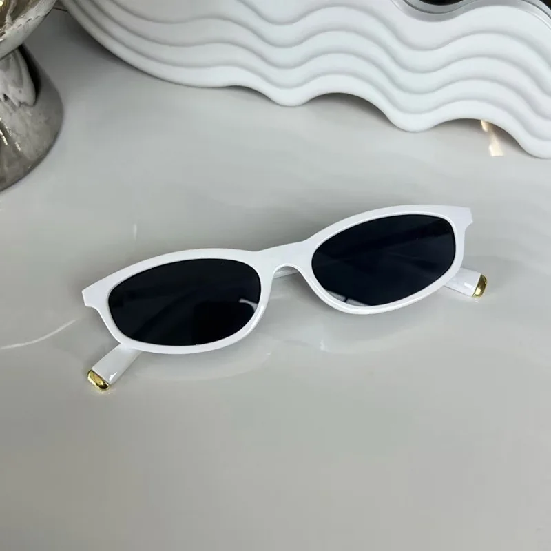 Vintage Kleine Rahmen frauen Kätzchen Gläser High-end-Sonnenbrille Frau Luxus Marken Original Lunettes Femmes 802346