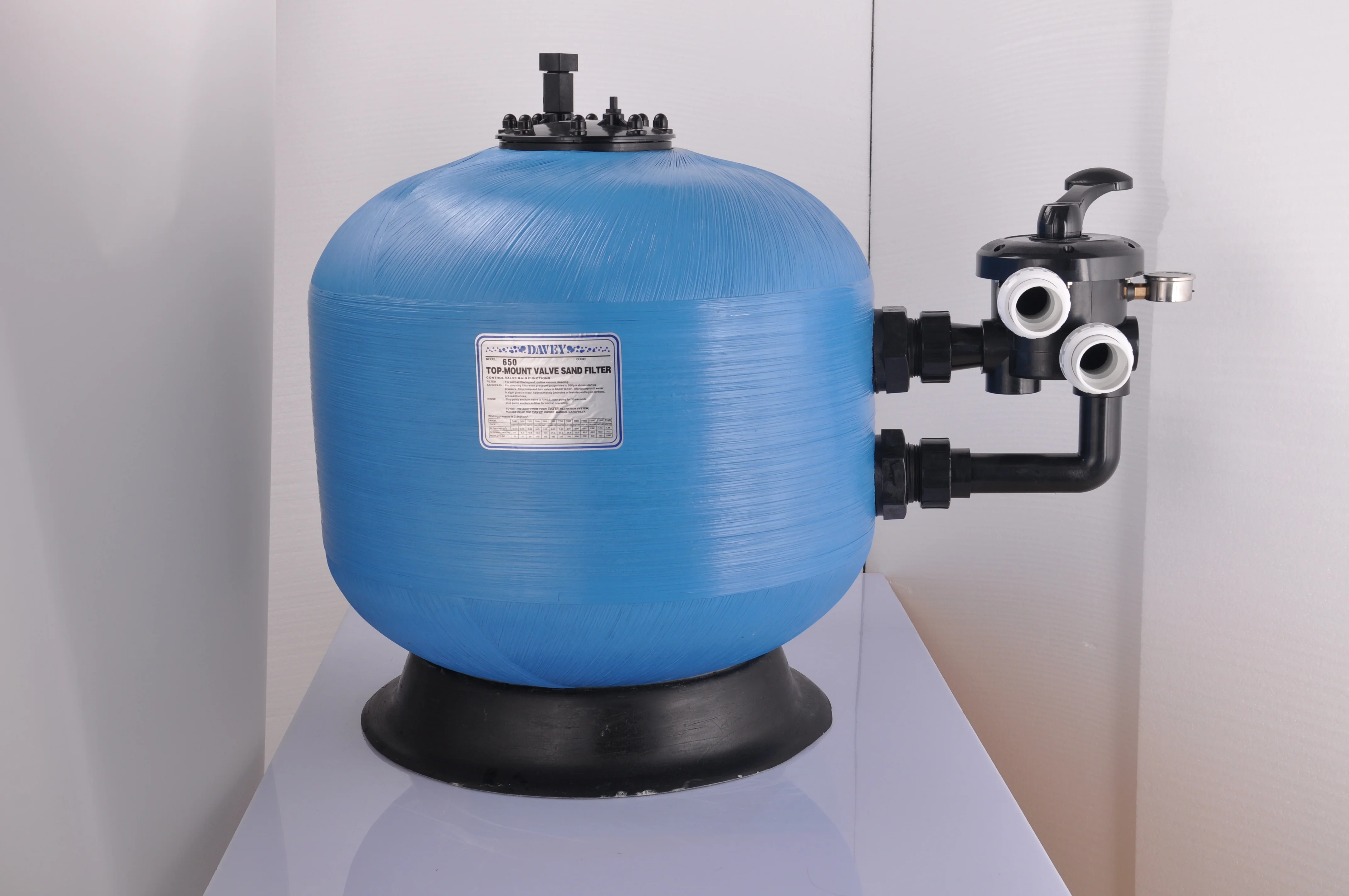 Filtr piaskowy do basenu HOT900mm montowany z boku z filtrami do basenów z włókna szklanego