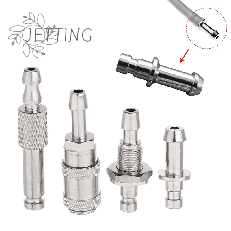 

Hot Metal Air Hose Connector NIBP Adapter Blood Pressure Meter BP Cuff Joint Link Male Female Quick Connection Bayonet Airway Jo