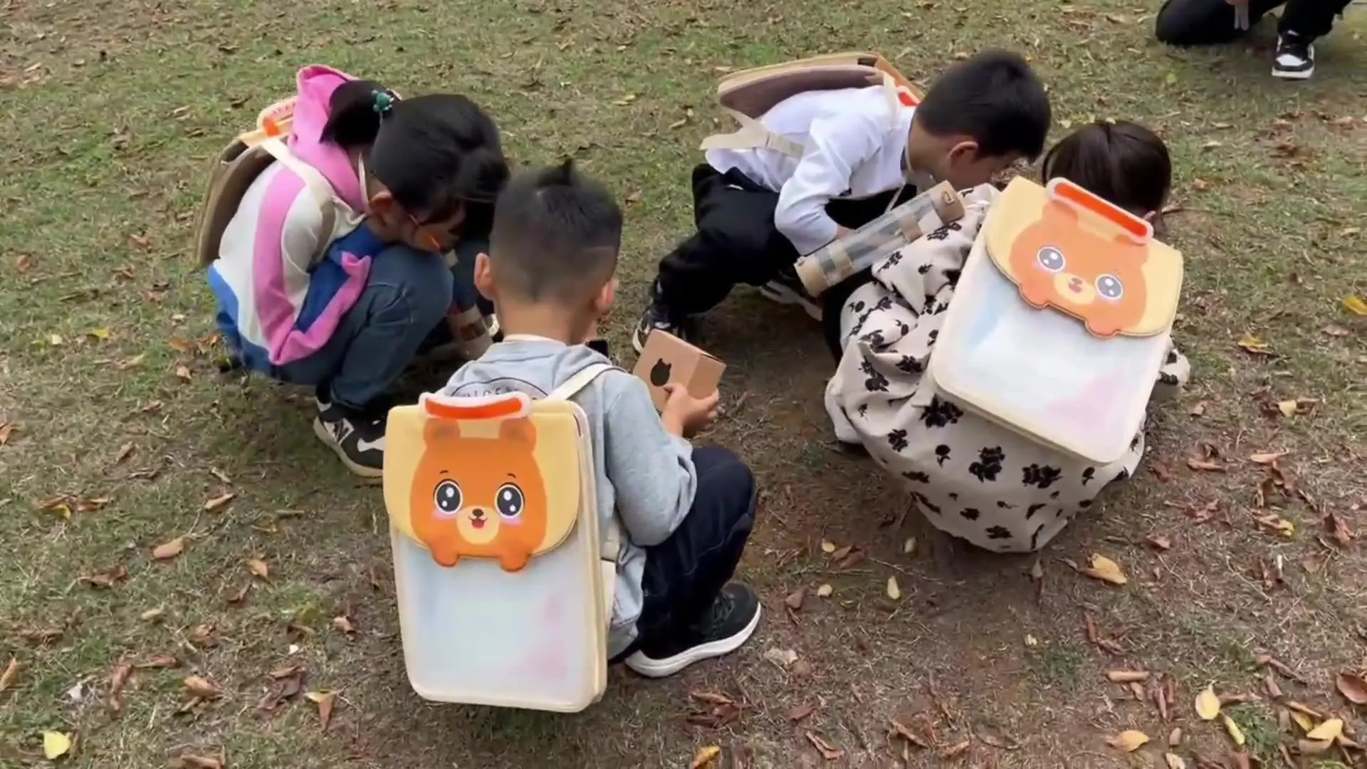 Borsa da tavolo da disegno per campioni di cartoni animati per esterni, esplorazione di graffiti per bambini, zaino per schizzi, borsa da disegno