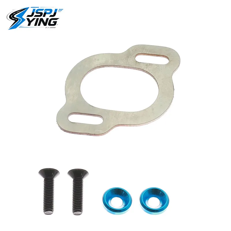 Heavy Duty Stainless Steel Motor Mount Shim Washer Plate, Prevent Motor Mount Deformation for ARRMA Gorgon 1/10 RC Truck