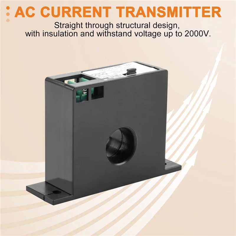A29F-SZT15-CH-10V AC Current Transmitter Current Mutual Inductor AC 0-50A To DC 0-10V