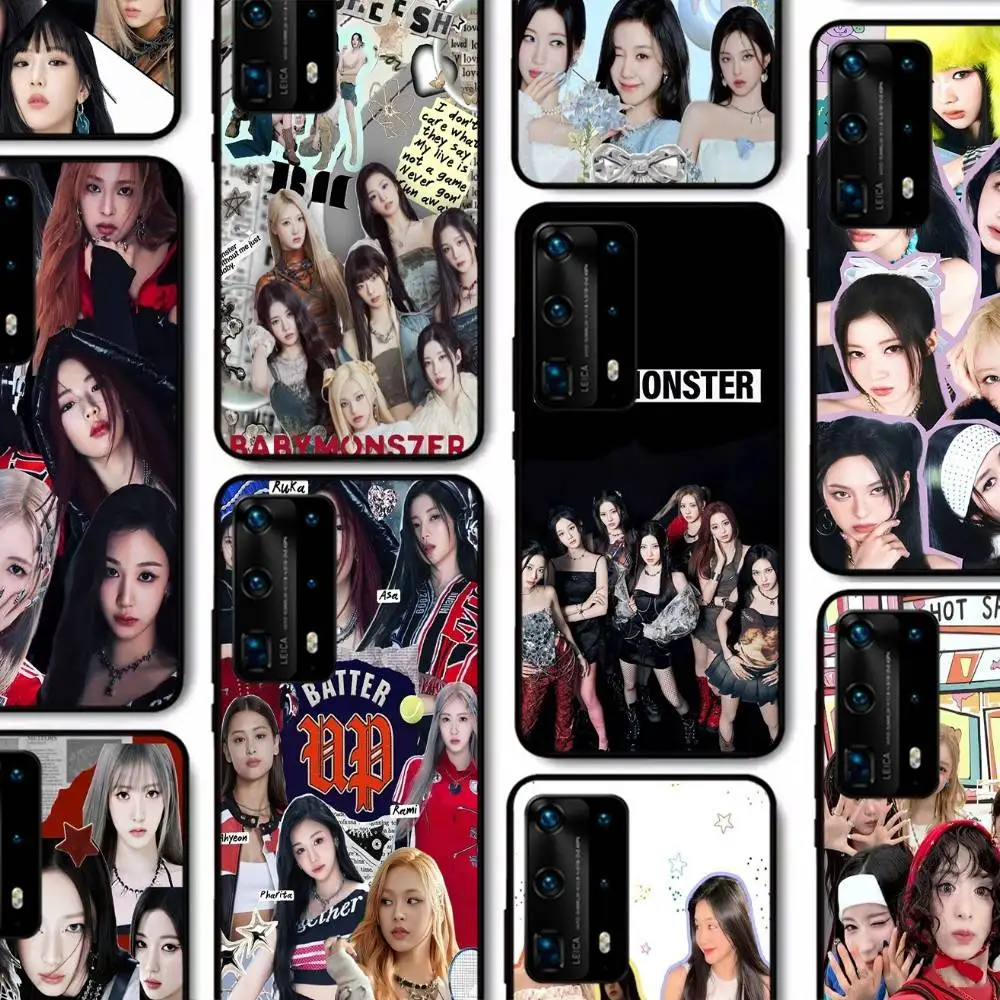 

Kpop B-Babymonsters Phone Case For Huawei P 8 9 10 20 30 40 50 Pro Lite Psmart Honor 10 Lite 70 Mate 20lite