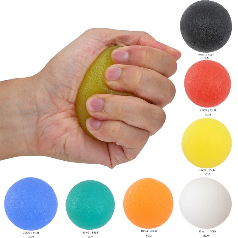 Hand Grip Egg Gripping Ball Finger Trainer Gym Fitness Home Exercise Equipment Antistress Handgrip Expander Muscle Strengthener