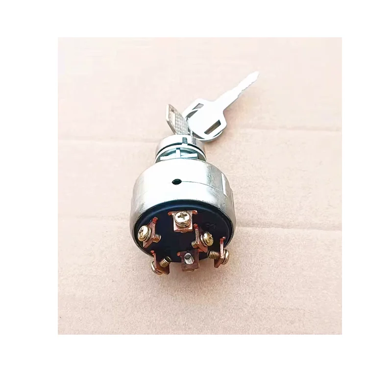 Forklift JK406B/JK406 preheating start key ignition switch engineering vehicle excavator accessories
