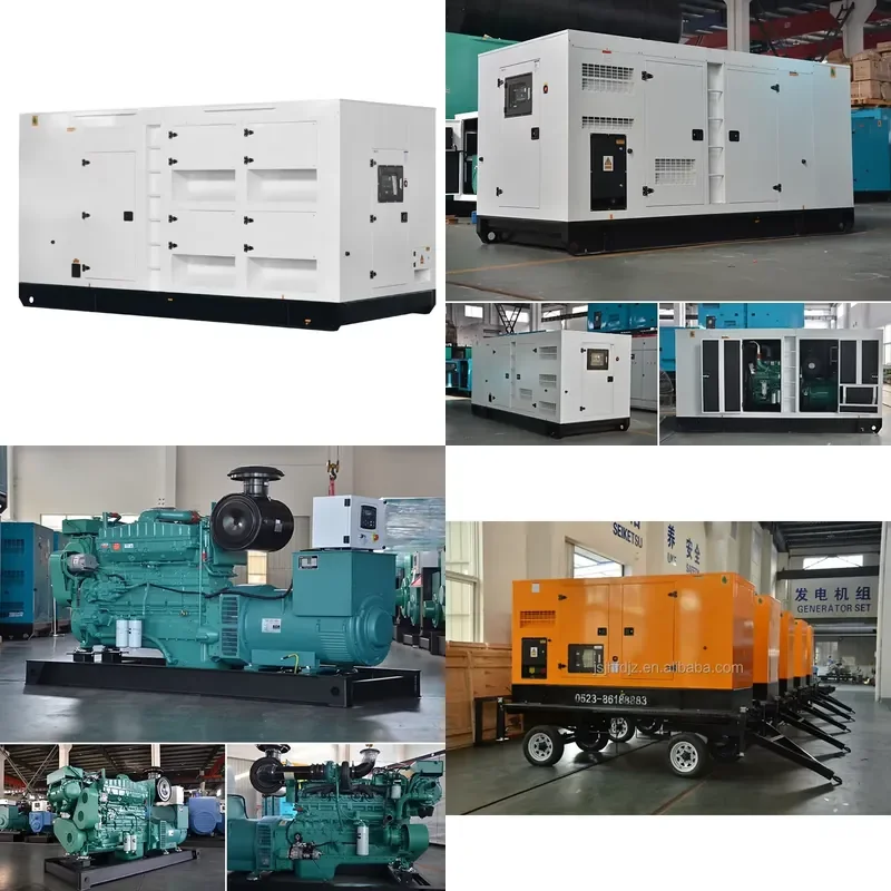 Prime Power by Chinese Factory Directly Sale 50/60Hz Silent Type Generator 200kva 300kva 400 KVA 500kva 600kva