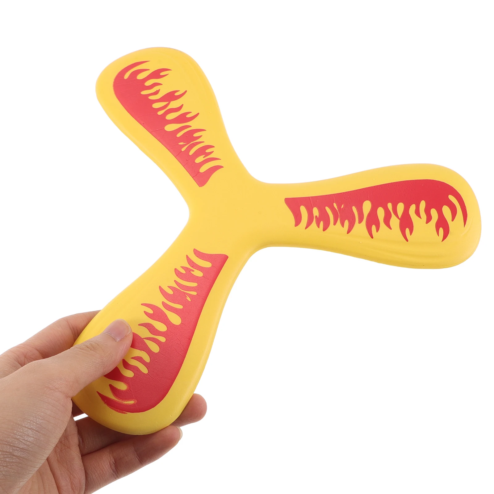

Outdoor Boomerang Hand-Thrown Kids Returning Flying Disc Lightweight Grip Play Enhances Hand Eye Coordination