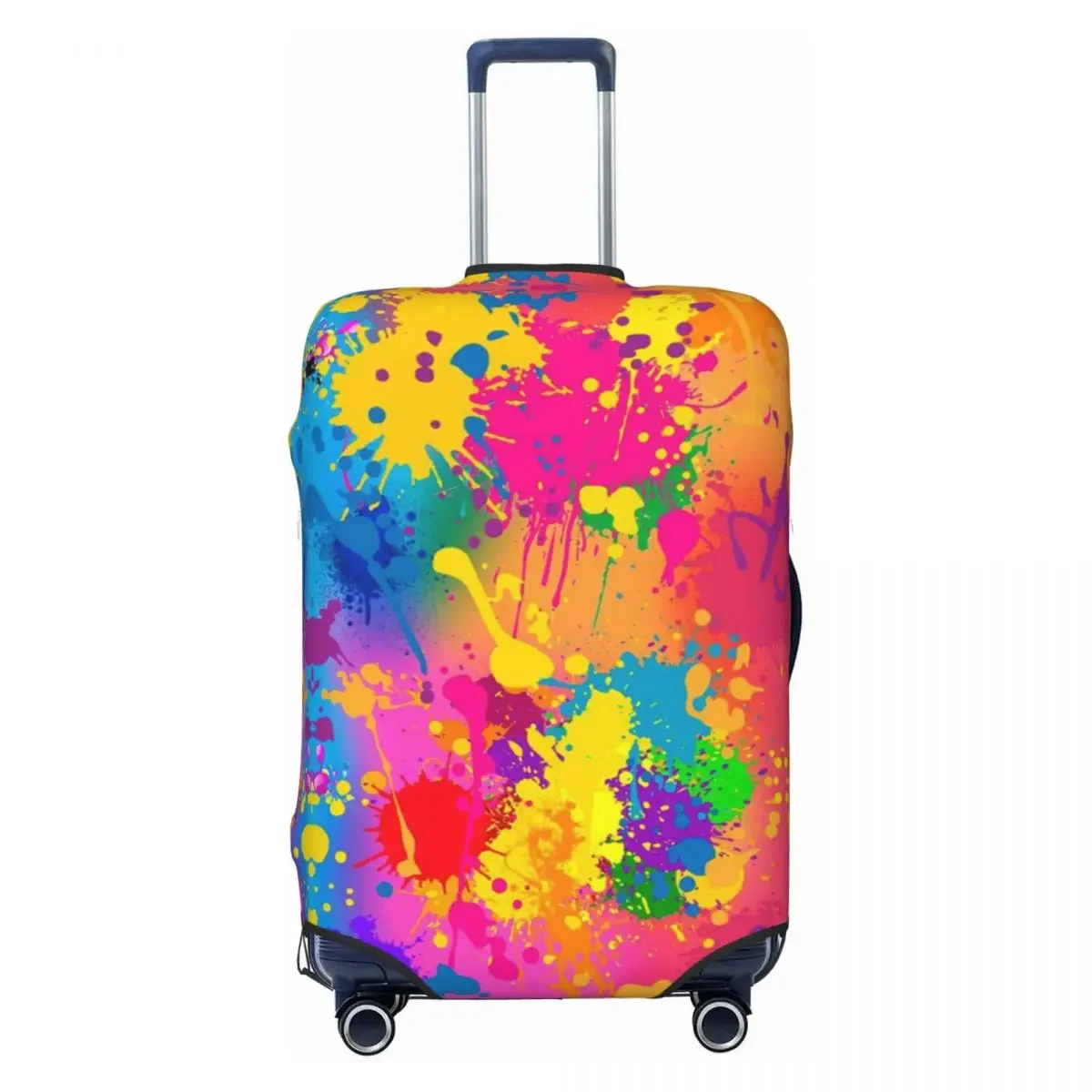 Custom Colorful Camouflage Luggage Cover Cute Abstract Street Graffiti Suitcase Protector Covers Suit For 18-32 inch