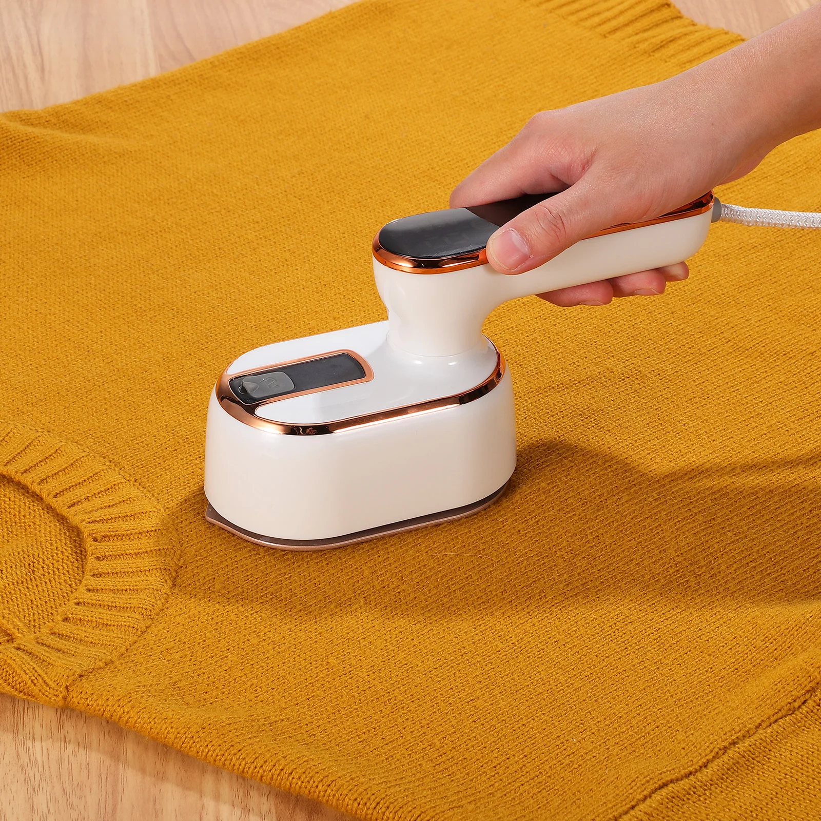 

Compact Travel Clothes Steamer Portable Garment Steamer Fast Heating Large Water Tank 180 Degree Folding Handle Us Plug