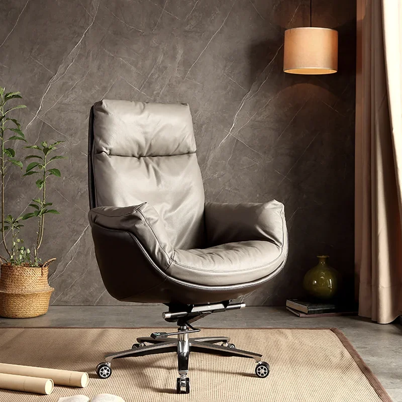 

Executive Ergonomic Office Chair Relaxing Work Design Accent Office Chair Interior Wheels Sedia Da Scrivania House Furniture