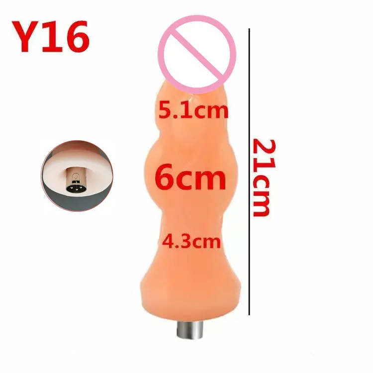 Sex Machine Attachments Dildos for Sex Machine with 3XLR Connector Extra long and extra thick vibrator for women