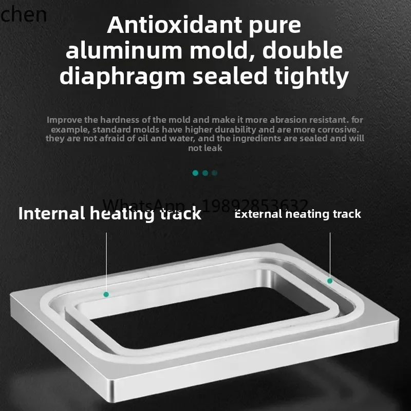 JX8lunch box sealing machine commercial vacuum filling nitrogen automatic vertical modified atmosphere fresh-keeping packaging