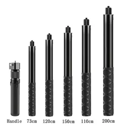 Invisible Selfie Stick for Insta360 X4 X3 X2 Selfie Stick Bullet Time Bundle Handle for GoPro 12 11 10 9 8 DJI Action 4/3 SJCAM