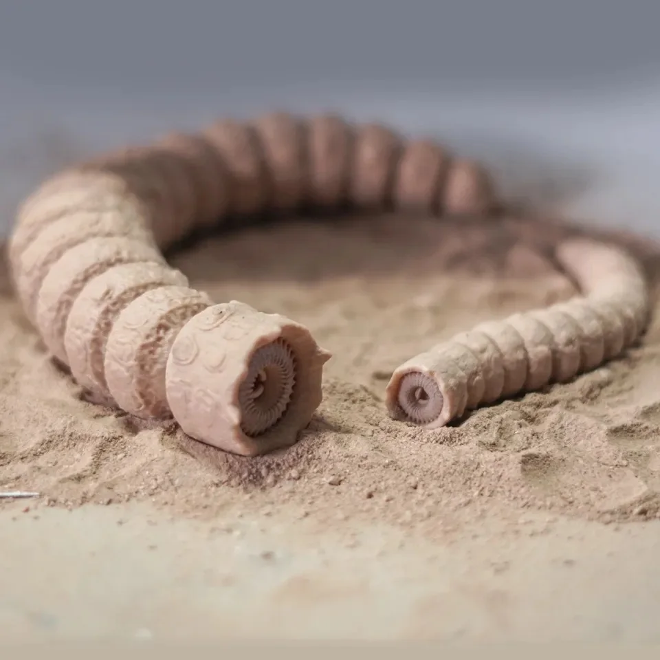 Desert Cannibal Models, Sandworms, Creative Collection Desktop Decorations, Animal Models, Holiday Gifts