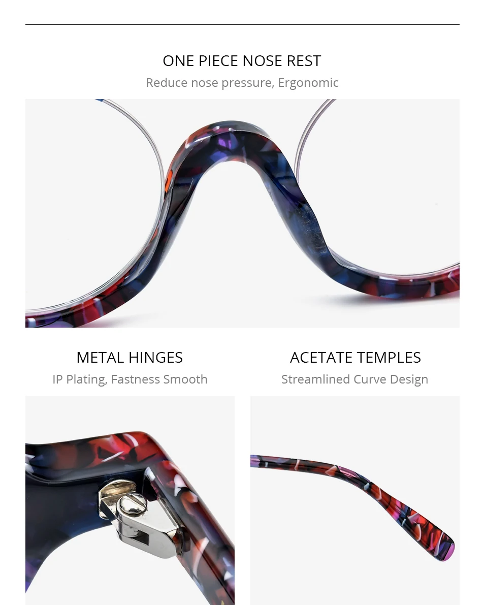 HEPIDEM Acetat Brille Rahmen Männer Marke Designer Runde Frauen Nerd Brillen japanische handgemachte Brille Vintage Brillen 9158 – Detail 24