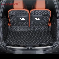For LI L8 L9 Lixiang Trunk Mats Fully Surrounded Leather Durable Cargo Liner Boot Carpets Full Coverage Car Interior Accessories