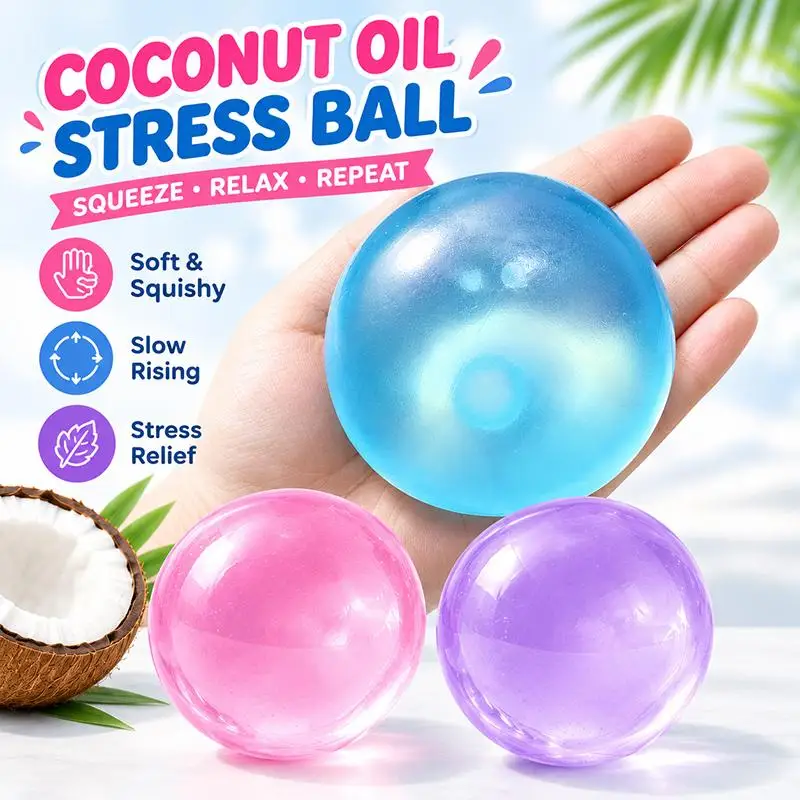 Translucent Pastel Fidget Toys Super Soft Texture For Stress Relief Kids Play Relaxation