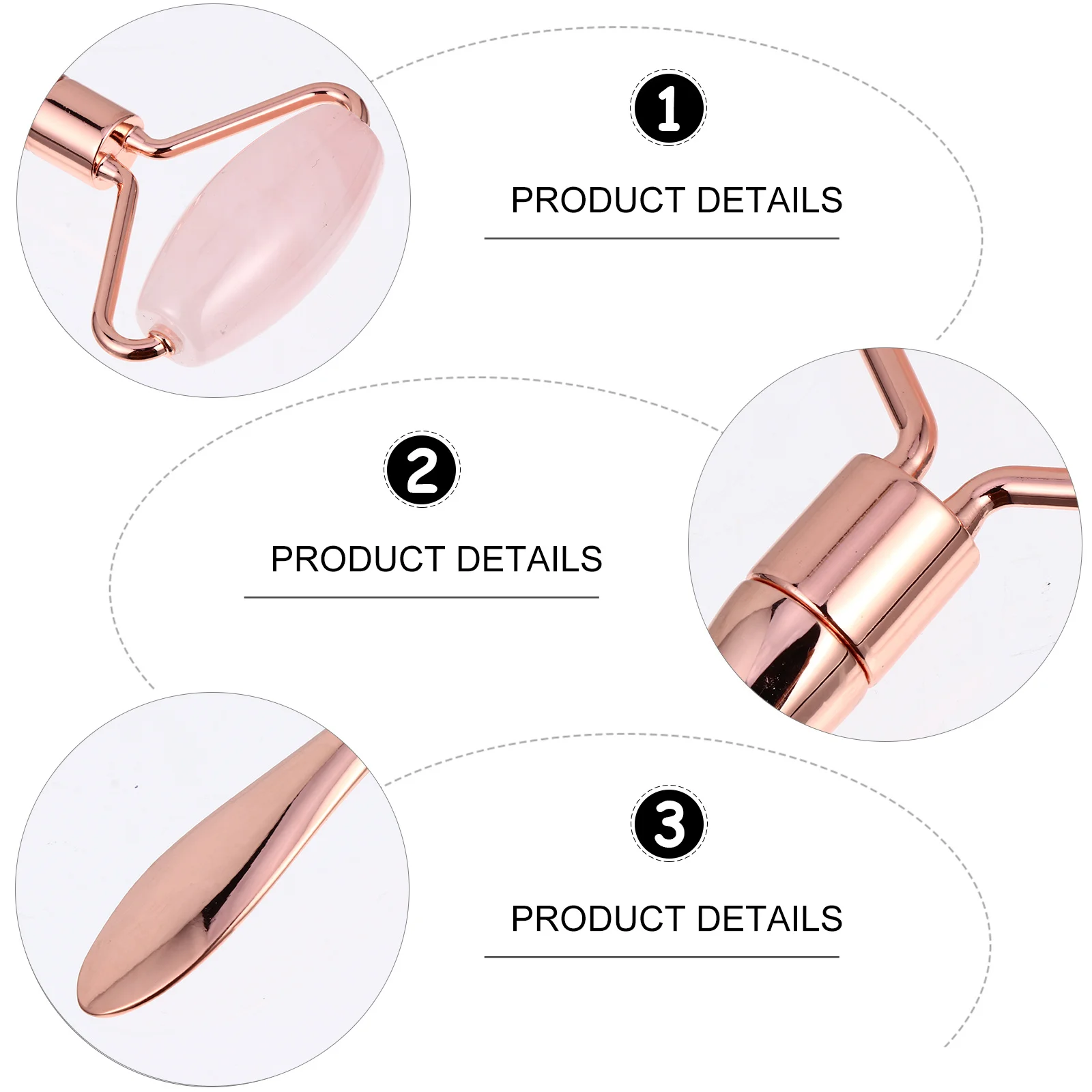 Jade Facial Roller for Anti-Aging Skin Care Routine Smooth Firming Face Massager Tool to Reduce Wrinkles and Dark Circles