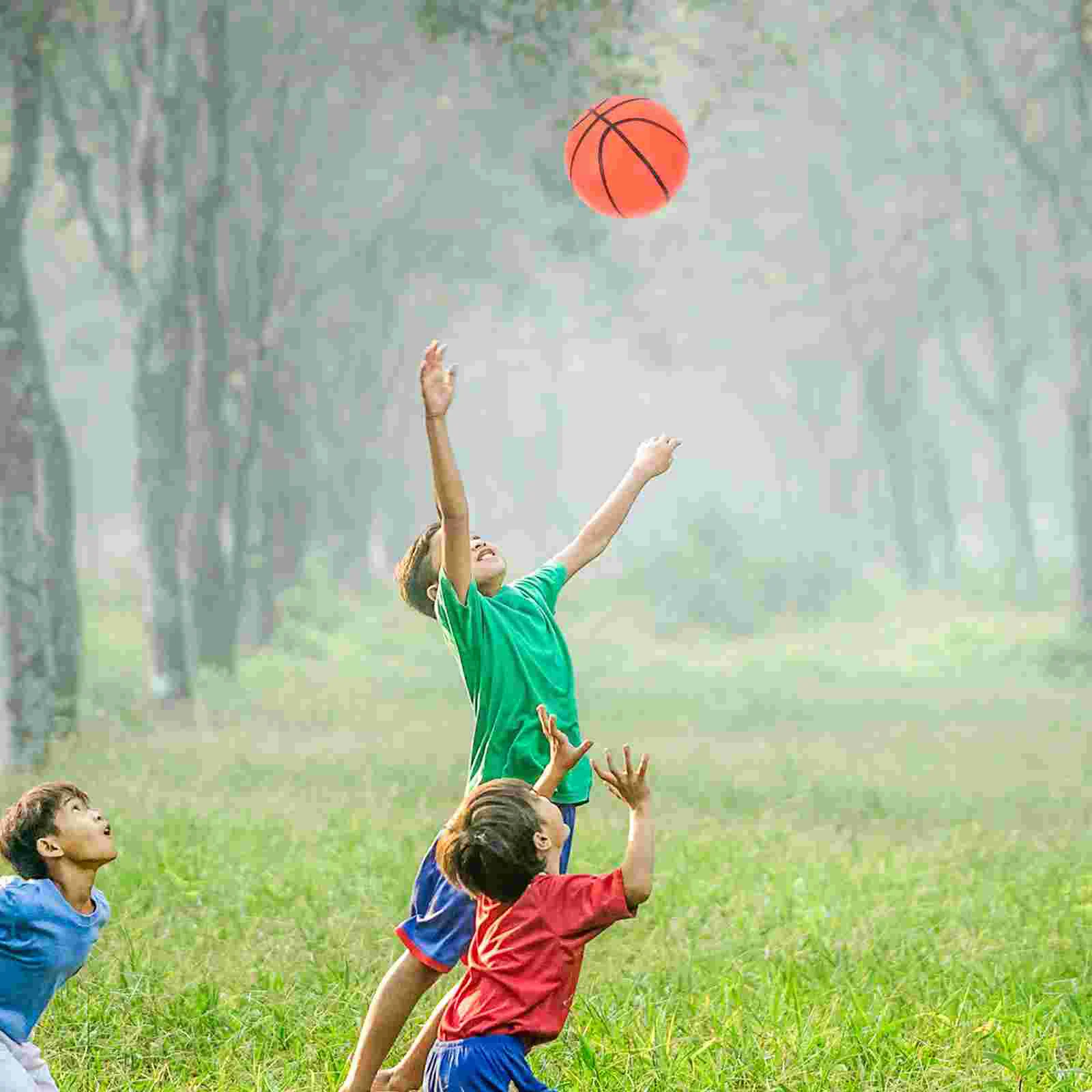 Traje de pelota inflable para niños pequeños, Mini juguetes para niños, vinilo ligero que rebota, 3 uds.