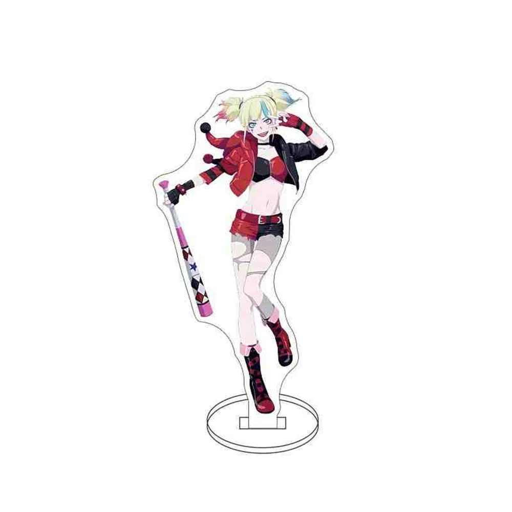 Hot Anime Suicide Squad ISEKAI  Acrylic Stand Model Figure Cosplay Plate Holder Topper Fans Christmas Desk Decor Plate Gift