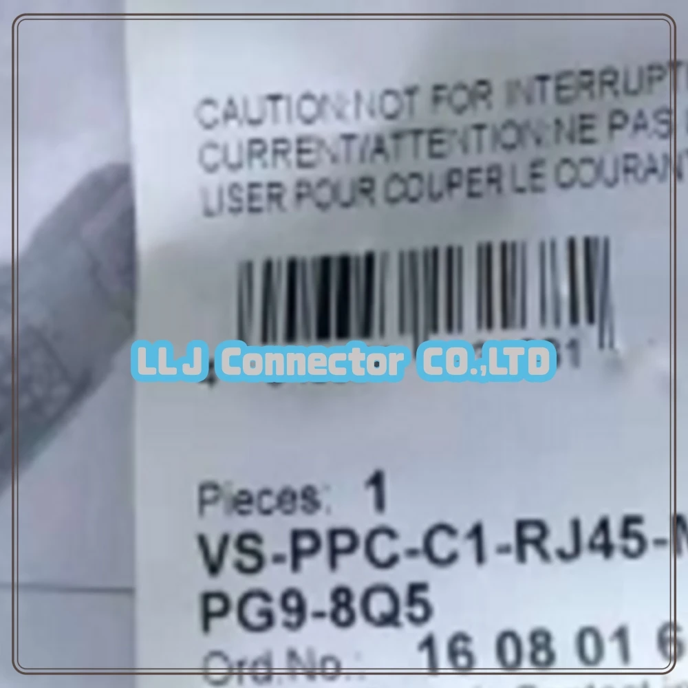 1pcs/lot RJ45 VS-PPC-C1-RJ45-MNNA-PG9-8Q5 - 1608016 Connector Electronic components