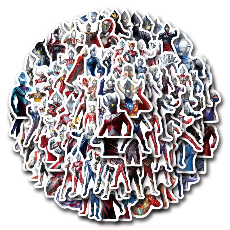 100 قطعة الرسوم المتحركة الترامان الكرتون الكتابة على الجدران ملصقات الشارات حقيبة الكمبيوتر المحمول الغيتار الديكور DIY بها بنفسك لعبة كلاسيكية للأطفال