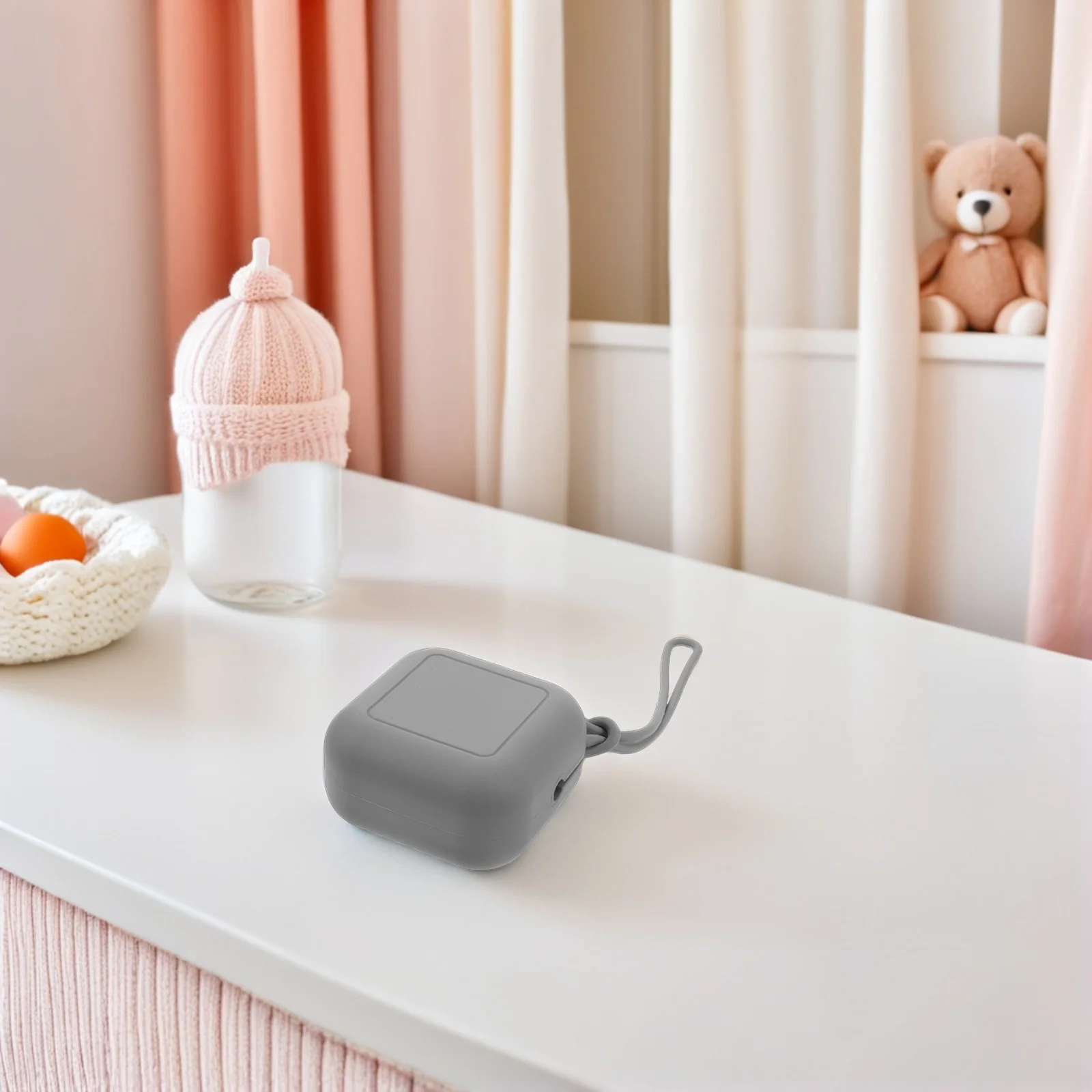 3 قطع من صندوق حاوية اللهاية الشفافة، حافظة حامل محمولة أنيقة لتخزين مصاصة الطفلات #4