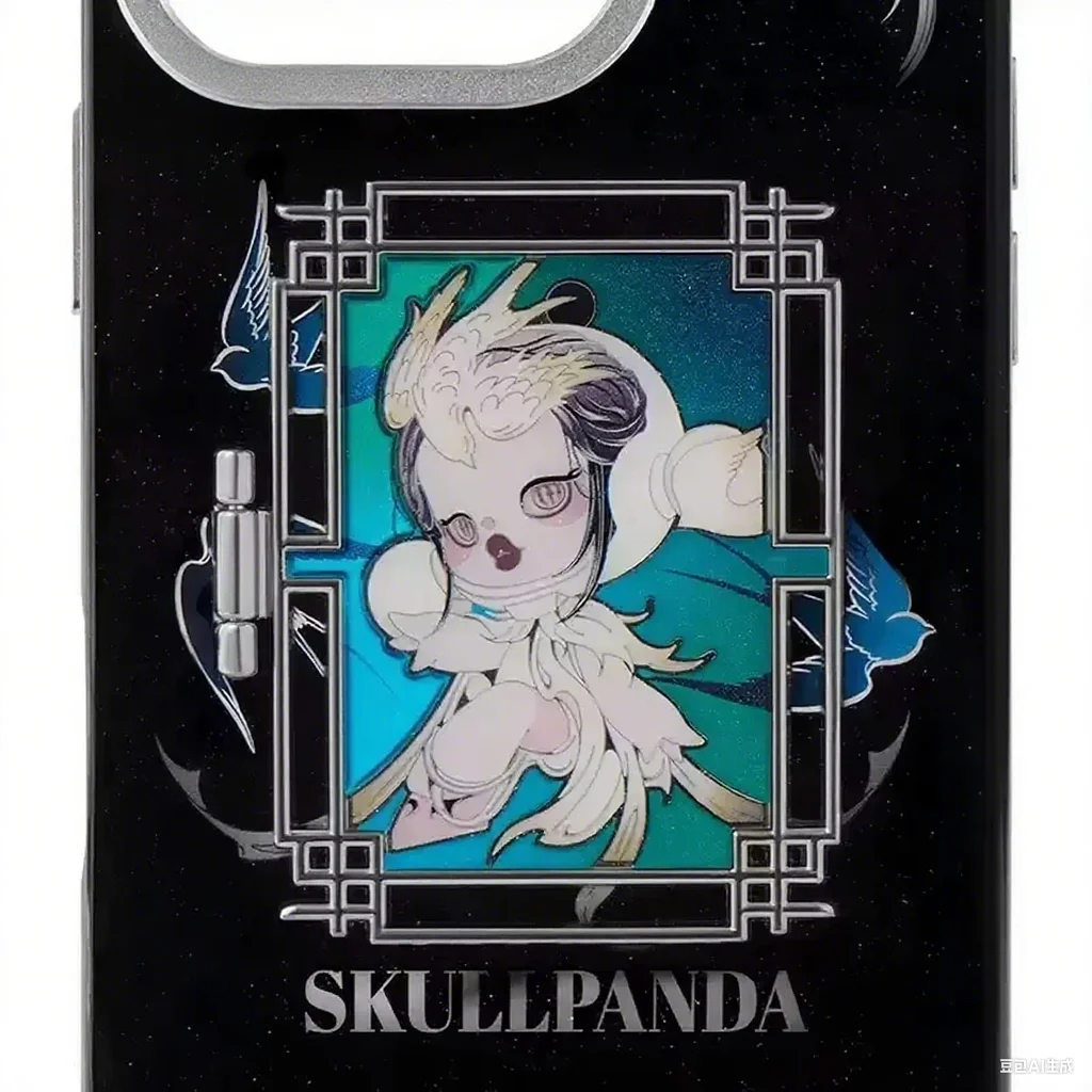 

SKULLPANDA The Mirage Series Mobile phone case iPhone Toys Doll Cute Anime Figure Desktop Ornaments Gift Collection