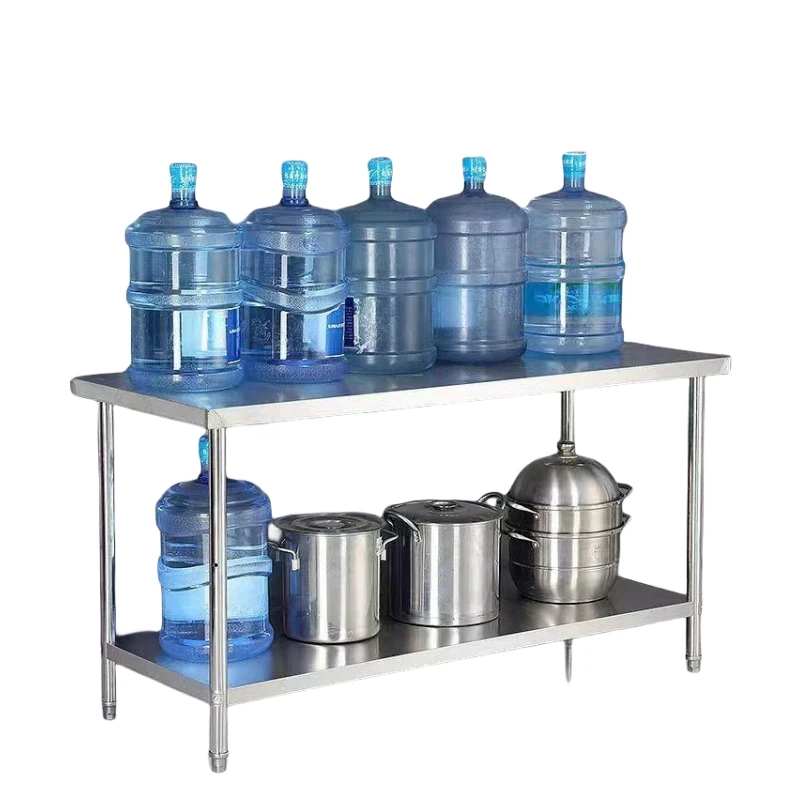 Stainless Steel Workbench Commercial Stainless Steel Kitchen Workbench Kitchen Equipment With Strong Load-bearing Capacity
