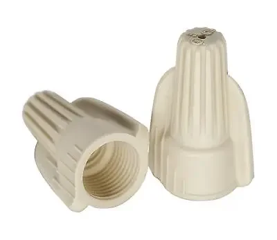 Lvory Winged Electrical Wire End Fast Connector TEasy Twist-On Ribbed Cap Screw On Wire Connector