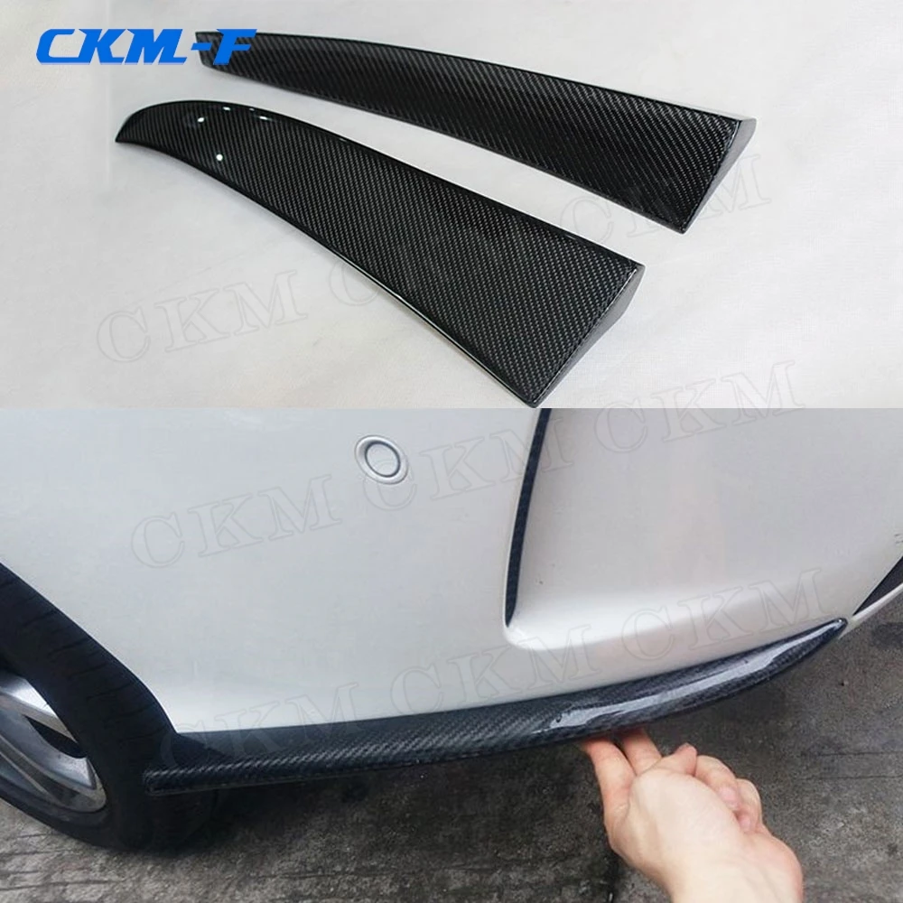 

Carbon Fiber Rear Bumper Splitters Spoiler for Mercedes Benz C Class W205 C63 AMG C180 C200 C260 2015-2017 Cupwings Winglets