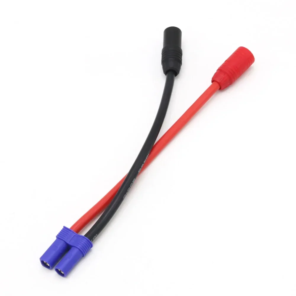 1pcs EC5 /XT60 /XT90S Female To XT150 / AS150 Male / Female Adapter Connector 10AWG 15CM Wire For Amass Rc Battery Rc Drone