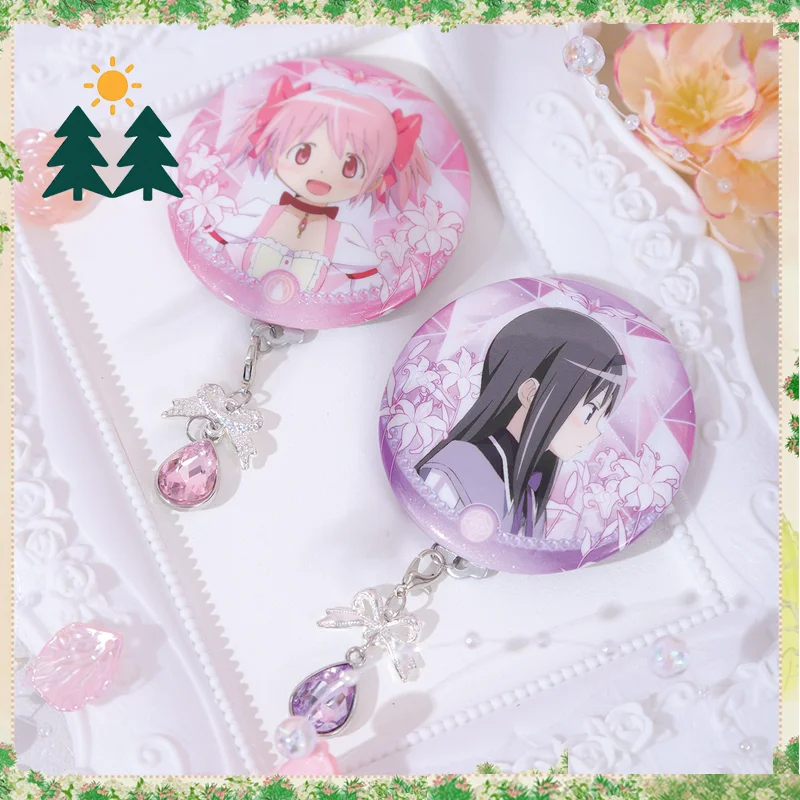 Original ORIMIC Puella Magi Madoka Magica Eternal Pendant Badge Blind Bag Anime Peripheral Ornament Collect Toy Girl Boys Gift