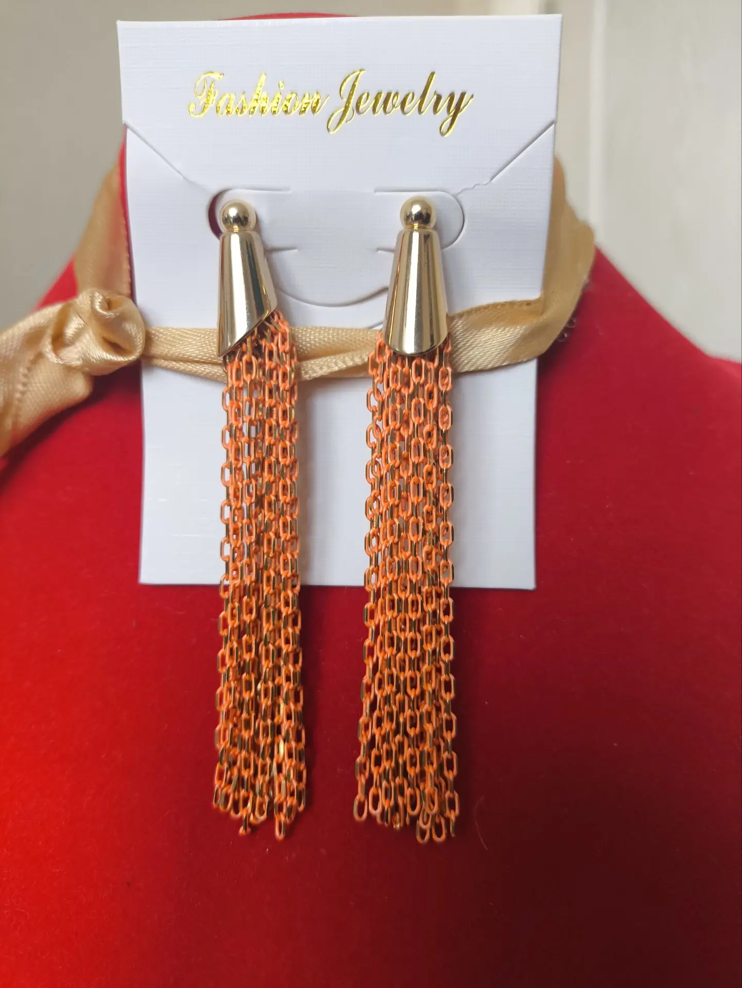 Fashion New Dubai Gold Plated Custom Earrings - Wedding Jewelry for Lovers DD10782