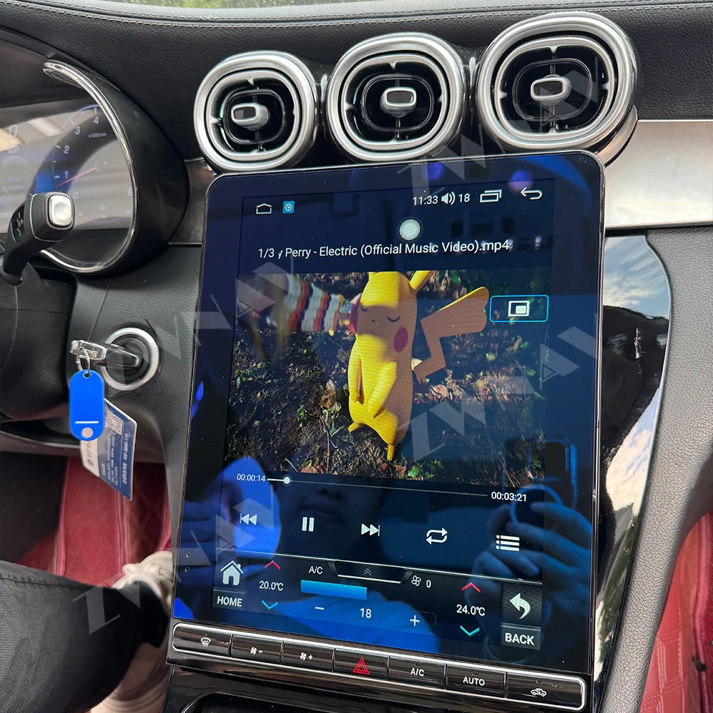 2025 Popular Sale 12.1 Android 15 For Mercedes Benz GLC C 2015-2022 Car GPS Navigation CarPlay Waterfall Screen HD Touch Screen