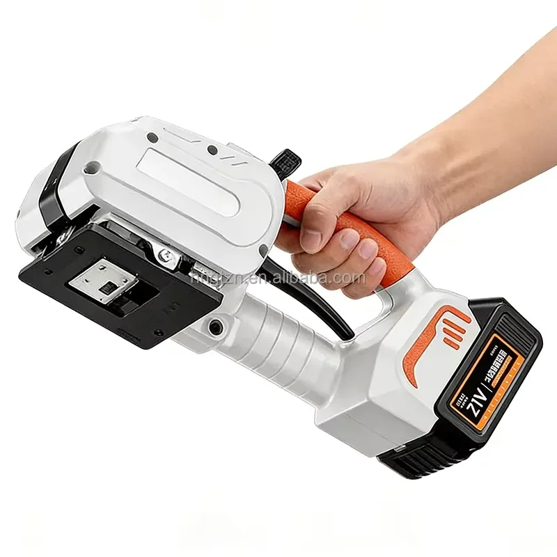 Portable Packaging Machine with 1 Charger 2 Batteries in a Dedicated Box for PP PET Packing Strap Welding Packing