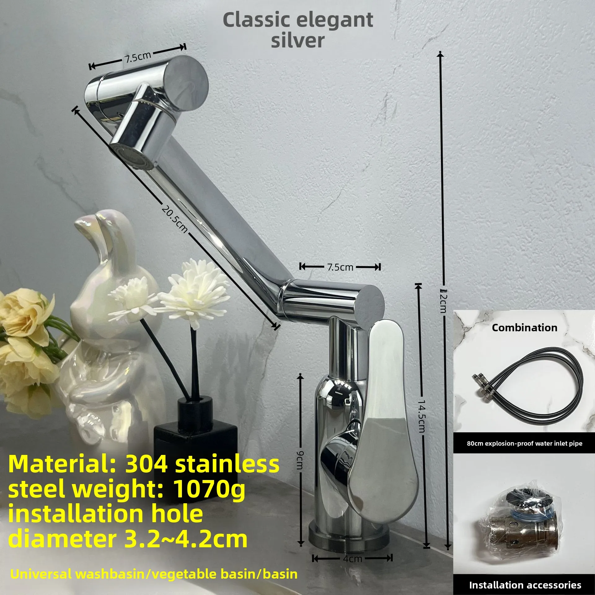 stainless-steel-chrome-robotic-arm-basin-faucet-hot-cold-mixer-tap-1080°-rotatable-dual-water-mode-anti-splash-bathroom-sink-tap
