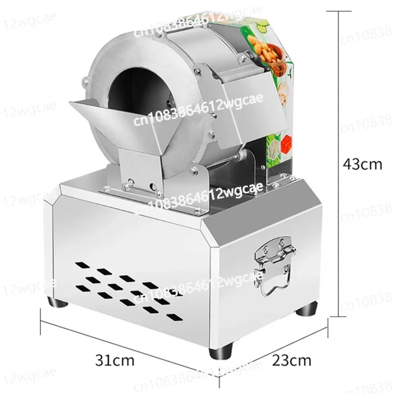 110V/220V Electric Vegetable Cutter Wire Cutter Commercial Automatic Slicer Potato and Radish Shredder