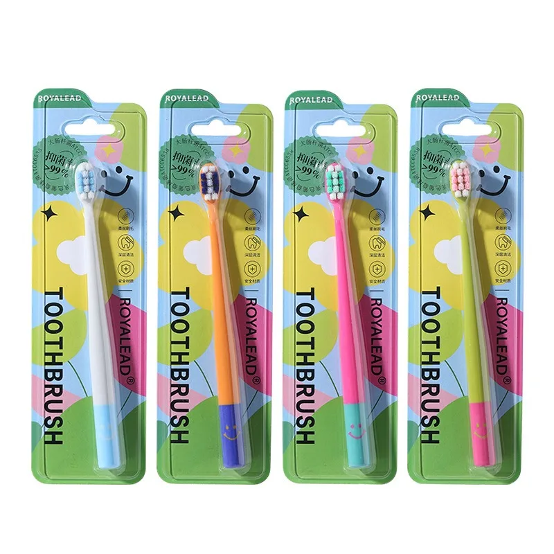1PC Dopamine Antibacterial Toothbrush Adult Soft Hair Gingival Care Small Head Toothbrush Oral Hygiene