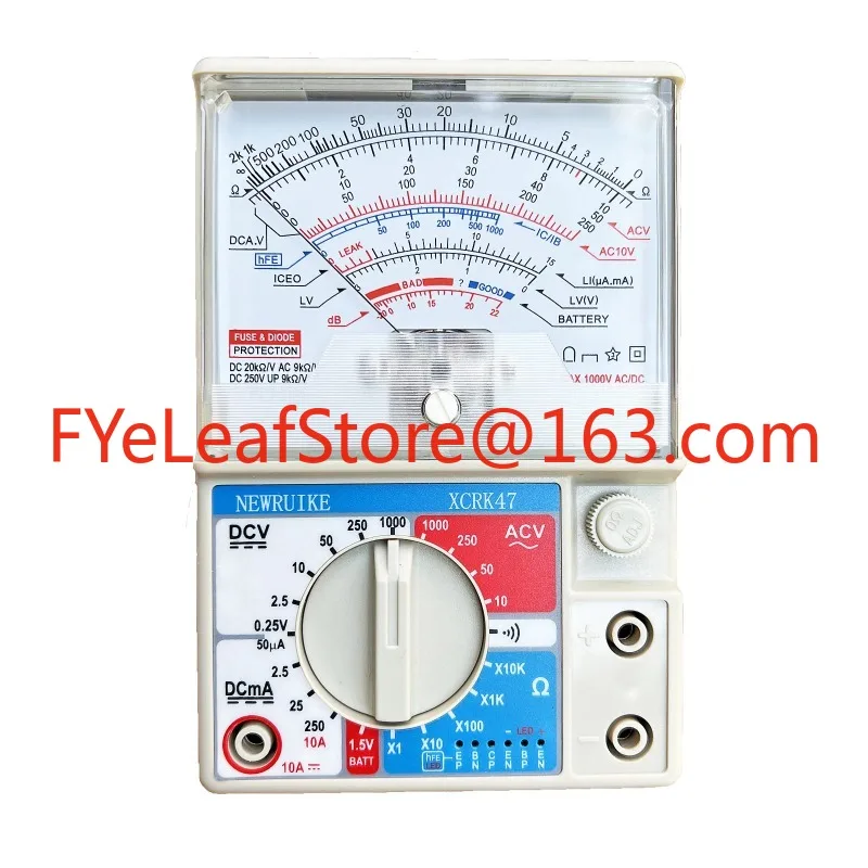 XCRK47 High Precision Mechanical Electrician Home Repair Pointer Multimeter Universal Meter