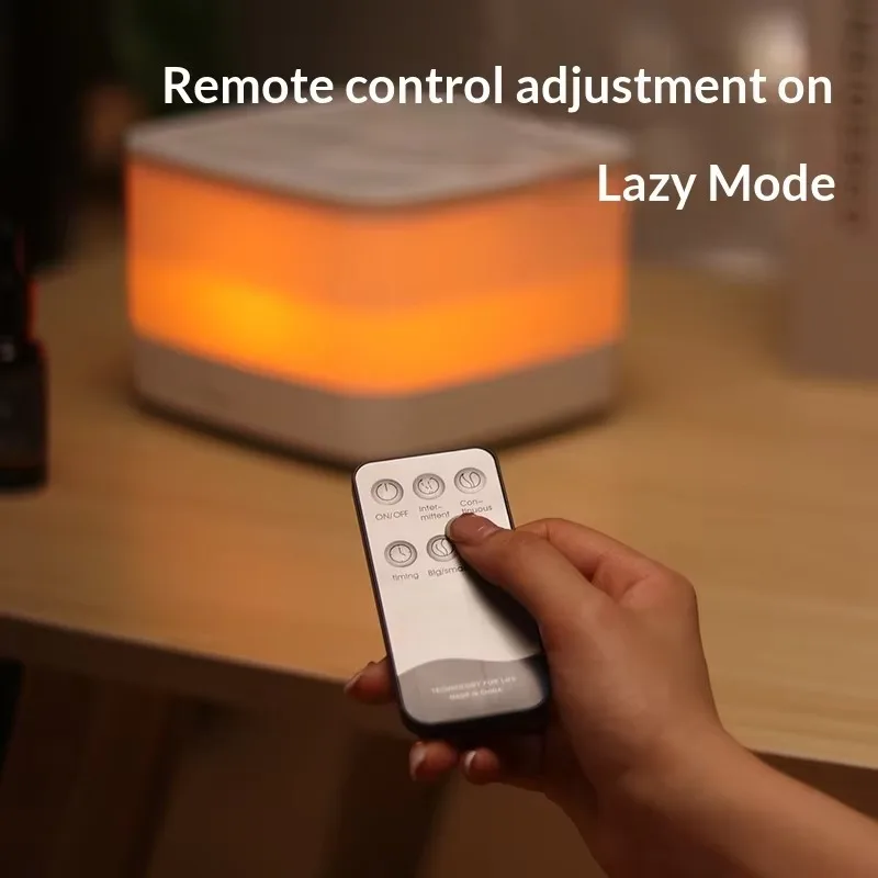 New Ultrasonic Aromatherapy Humidifier Home Desktop Silent Heavy Mist Essential Oil Diffuser Automatic Incense Household