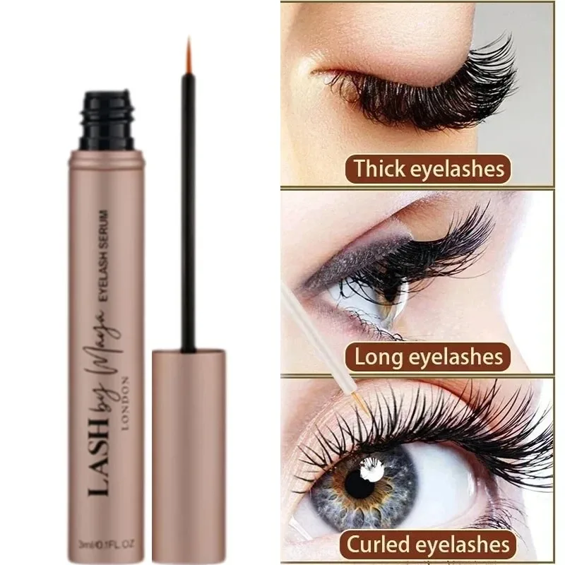 Siero per la crescita dell'ascensore delle ciglia Più lungo Più pieno Più spesso Sollevamento delle ciglia Curling Essenza di crescita Ciglia Enhancer Lift Supporto Siero Cosmetico
