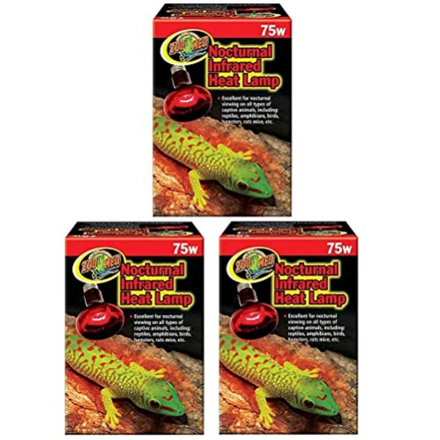 

Nocturnal Infrared Heat Lamp 75 Watts - Pack of 3