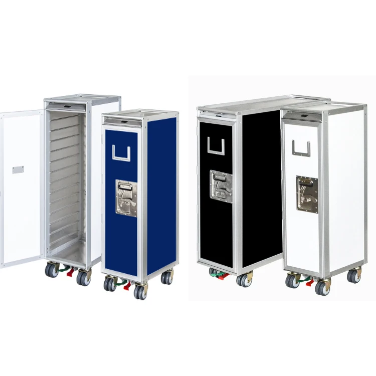 

Factory Wholesale Customized Tailored Flight Meal Cart Aircraft Catering Inflight ServingTrolley