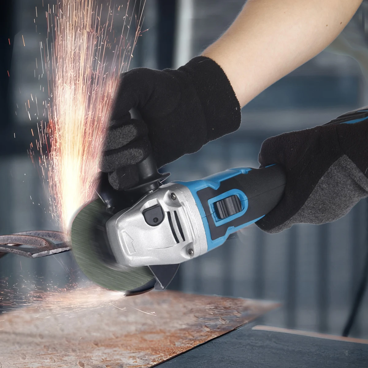 Para makita 18v bateria 125mm sem escova sem fio ângulo moedor de impacto variável 2 velocidade máquina moedor corte ferramentas elétricas