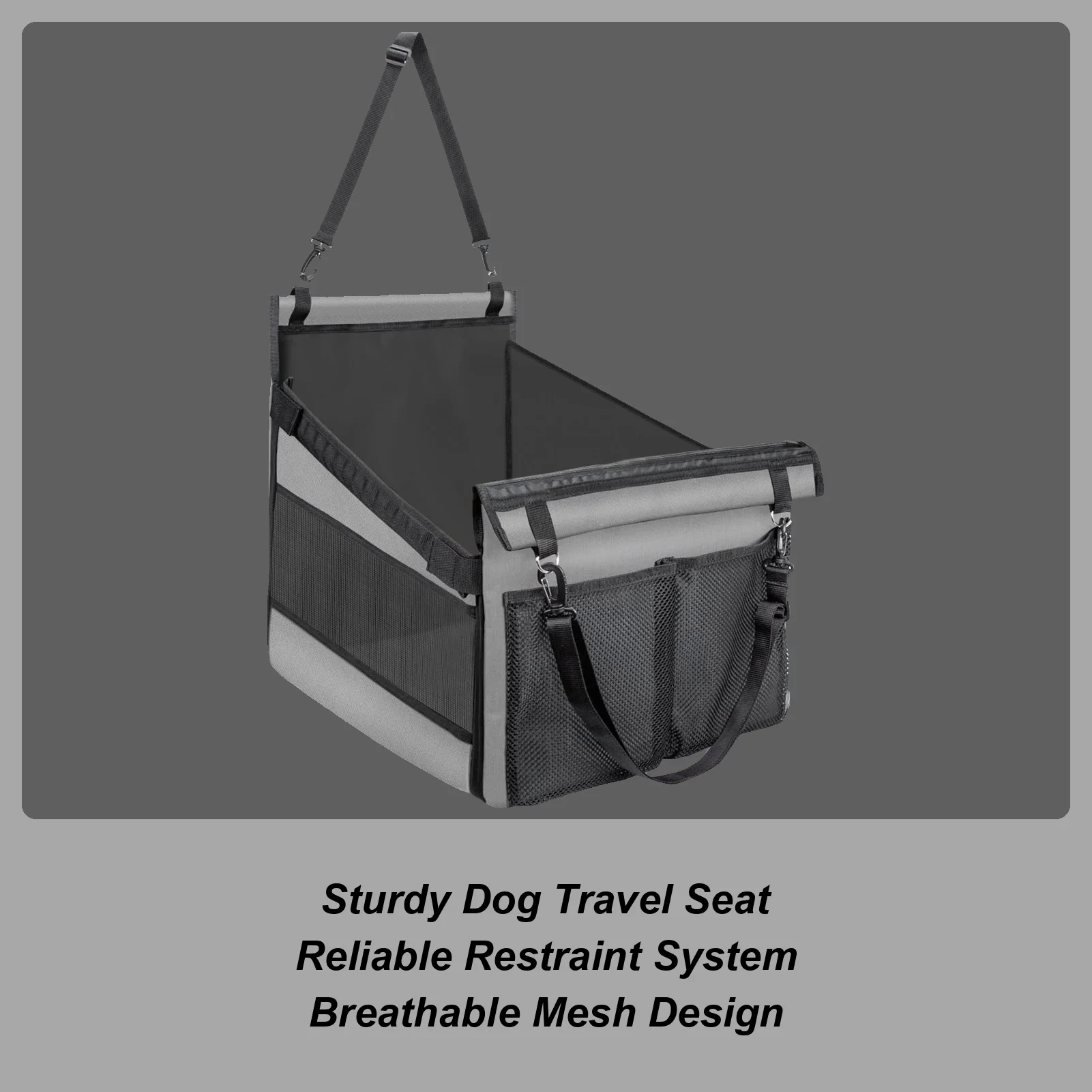 

Car Seat For Dogs Waterproof Portable Carrier Pet Car Seats For Small Medium Dogs For Small Medium Kitten All Breeds Travel